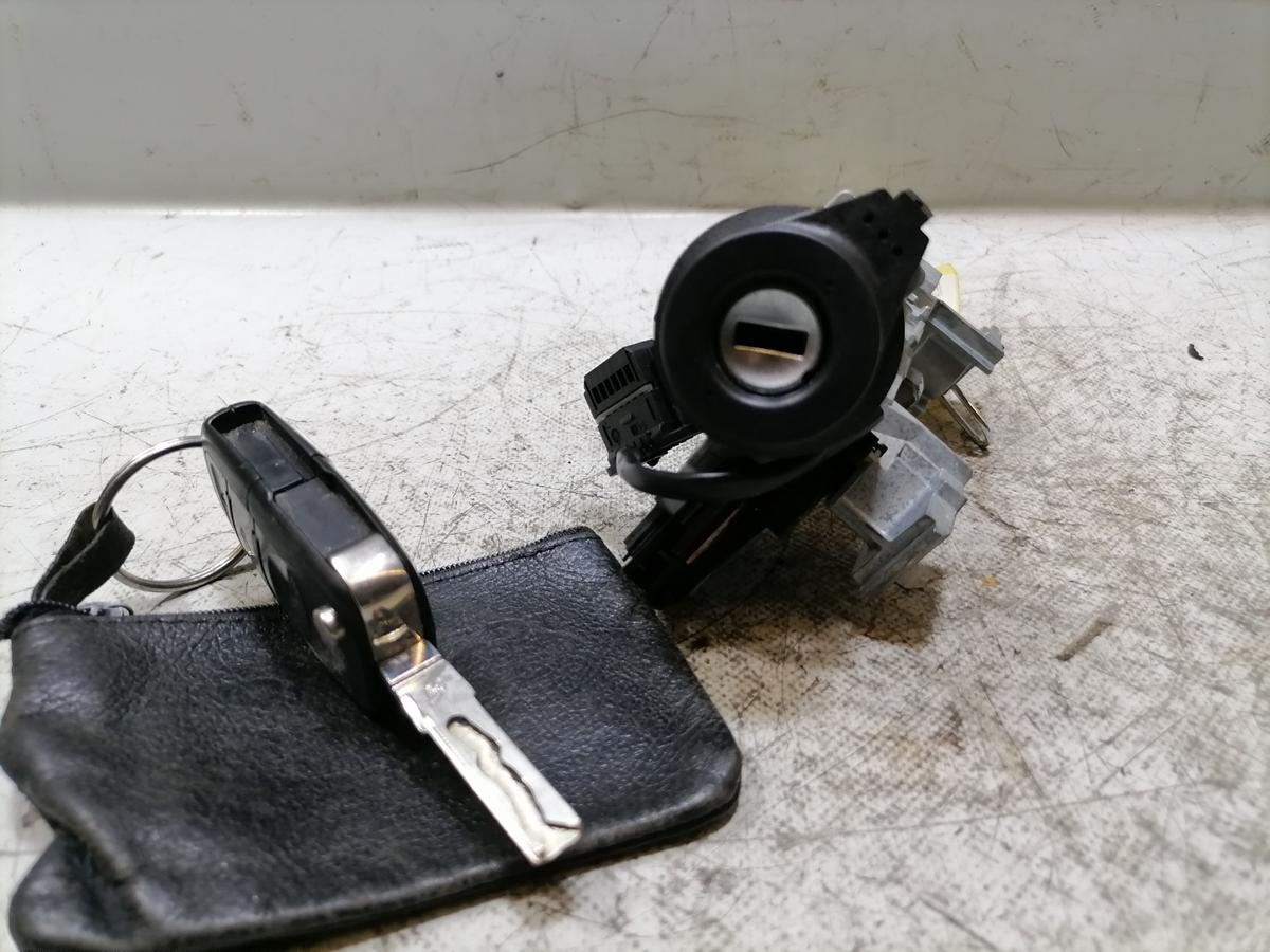 VW Touran 1T original Z&uuml;ndschloss mit Schl&uuml;ssel f&uuml;r Fahrzeuge mit DSG Getriebe Bj.2007